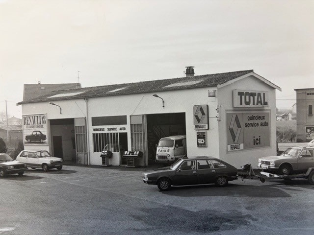 Quincieux Service Auto Agent Renault Dacia LE GARAGE Quincieux Service Automobile EN 1978.jpg