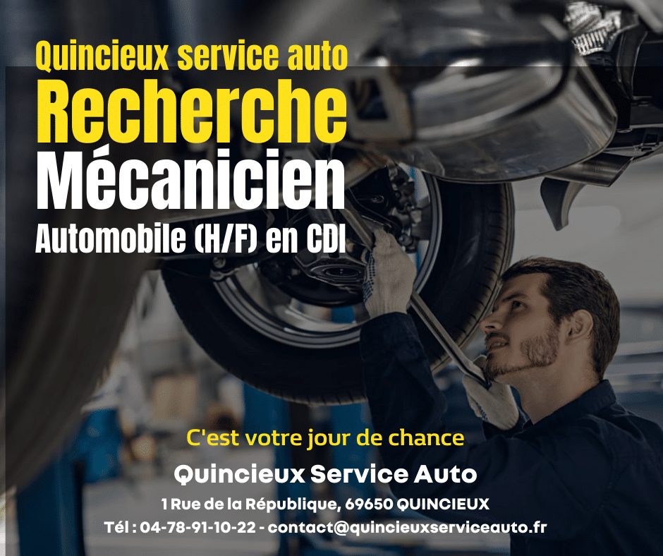 Quincieux Service Auto Agent Renault Dacia